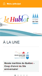 Mobile Screenshot of lehublot.ca