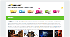 Desktop Screenshot of lehublot.net